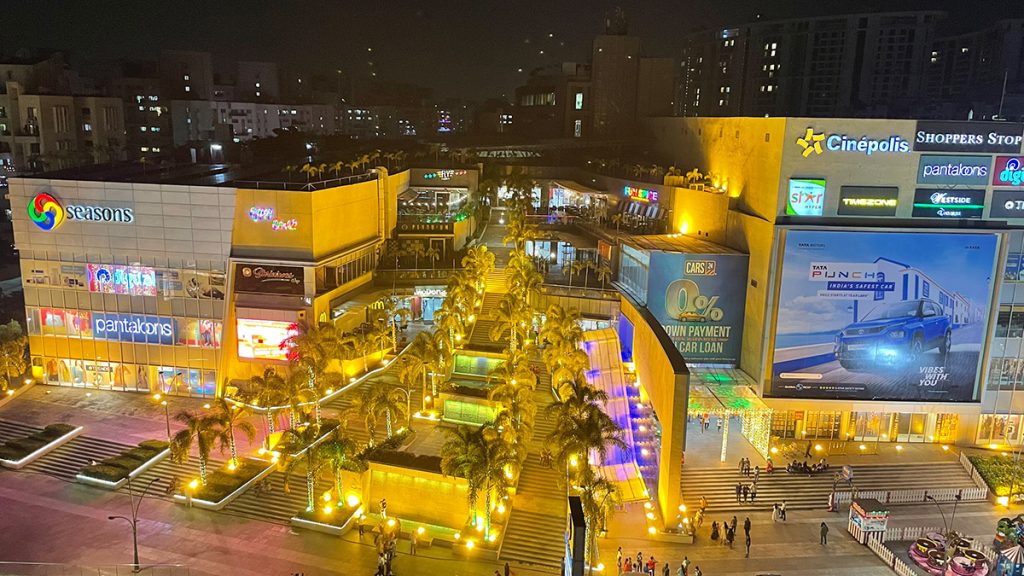 Seasons Mall - Large commercial shopping complex with multiple retail brands and entertainment facilities